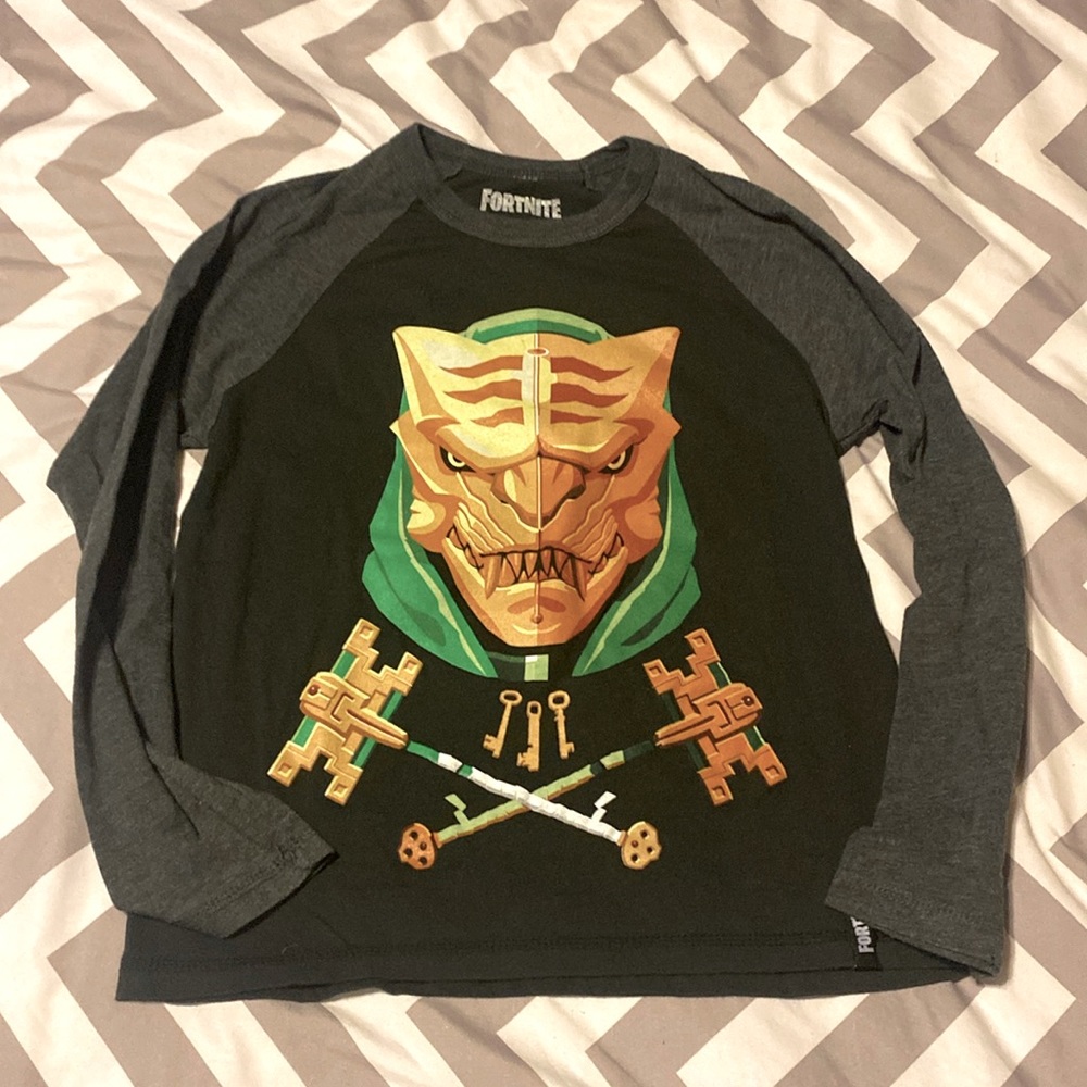 Long Sleeve Fortnite Tee Shirt